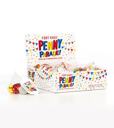 Fort Knox Penny Parade Coins 20ct Box 